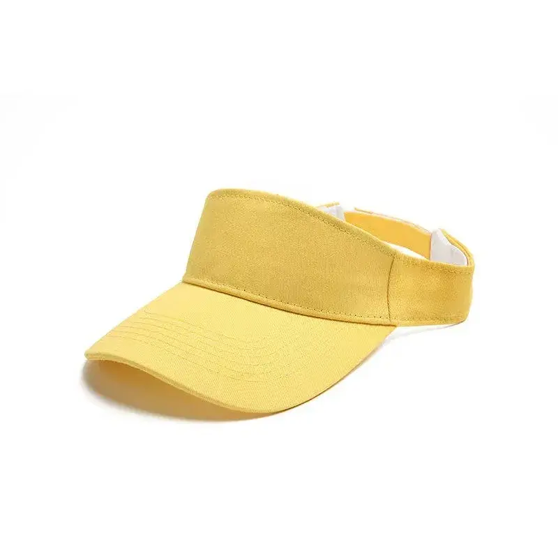 Pure Cotton Sun Top Hat Embroidered Logo Advertising Cap Casual Versatile Empty Top Hat Volunteer Service Outdoor Hat