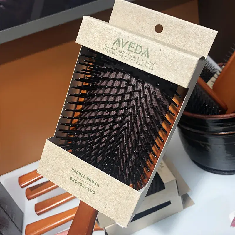 Professional Hair Salon Comb Mini Version Windwood Airbag Comb For Black People And Wig Users Massage Pinewood Air Cushion Comb