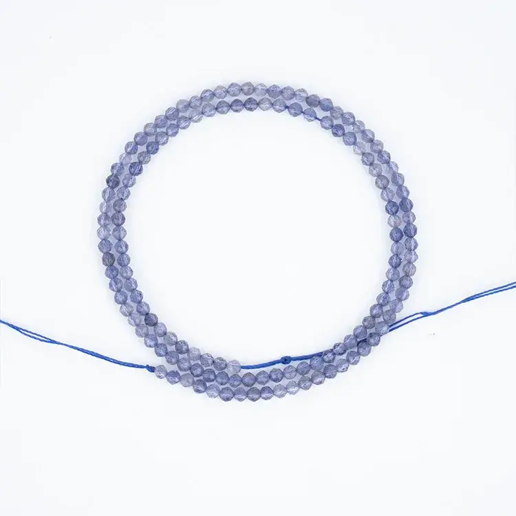 Natural Tanzanite Loose Beads 2-4mm For DIY Bracelet Necklace Wholesale Mineral Face Cutting Jewelry Making