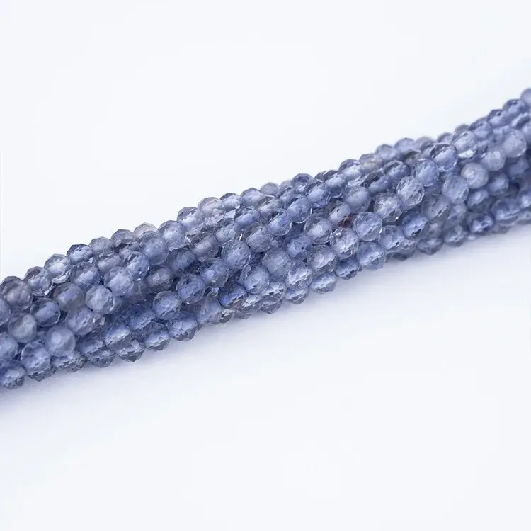 Natural Tanzanite Loose Beads 2-4mm For DIY Bracelet Necklace Wholesale Mineral Face Cutting Jewelry Making