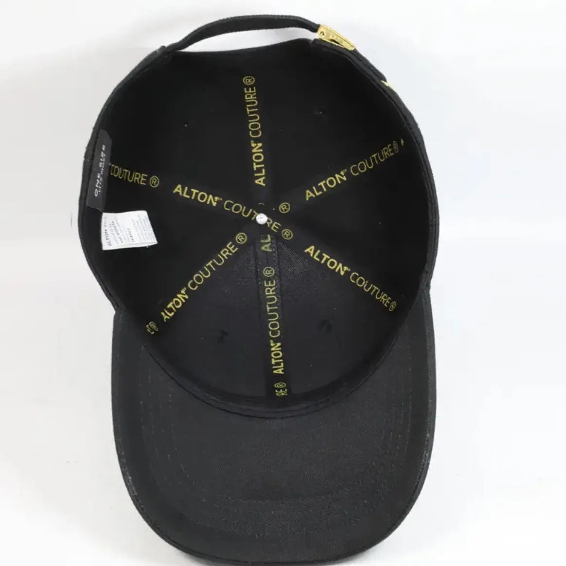 Qingdao Work Letter 3D Embroidery Hat Sandwich Heart Wide Brim Baseball Cap Stitched Custom-Made Handmade Style Headwear