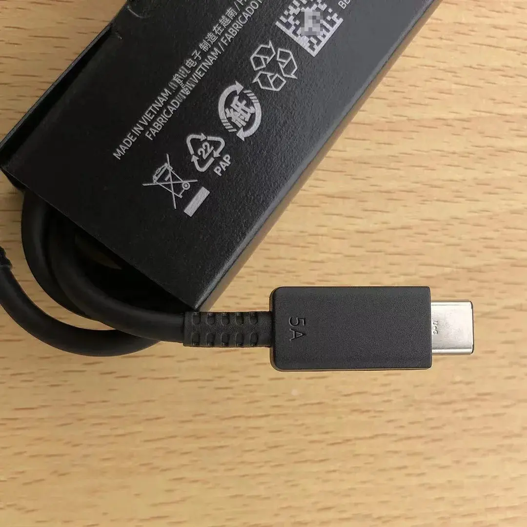 For Samsung Original Ultra-Fast Charging Data Cable 45W 5A Extended 1.8m Charging Line S22+S23U Dual Type-C Motorcycle Electroni