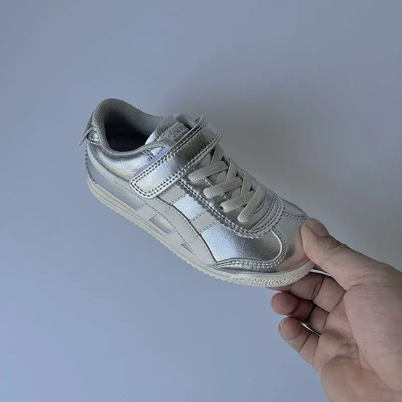 Children's Casual Shoes 2024 Spring Autumn New Style Boys Training Shoes Soft Bottom Baby Genuine Leather Cute Kids Running