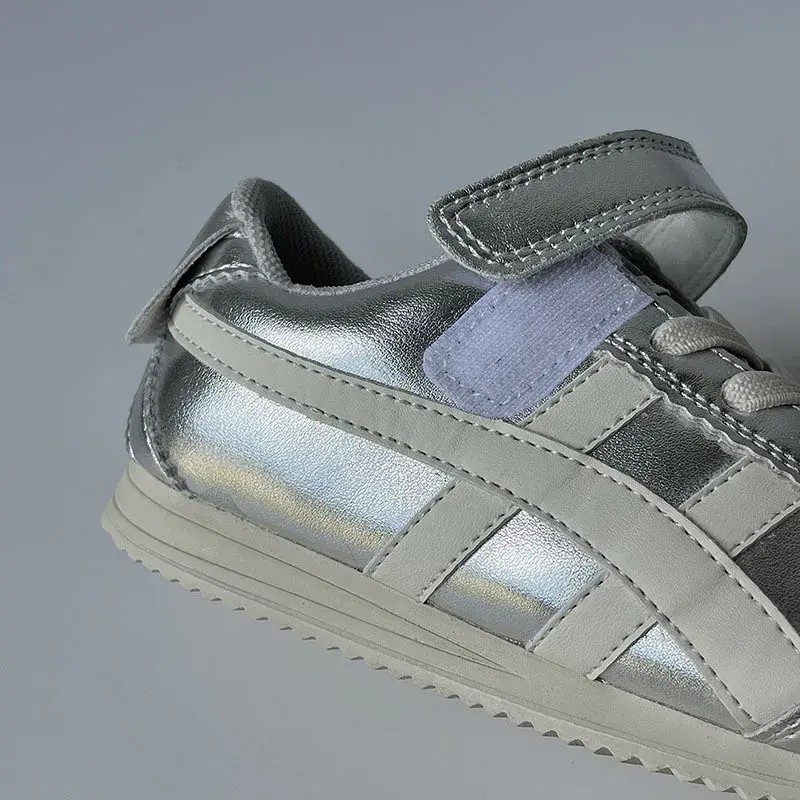 Children's Casual Shoes 2024 Spring Autumn New Style Boys Training Shoes Soft Bottom Baby Genuine Leather Cute Kids Running