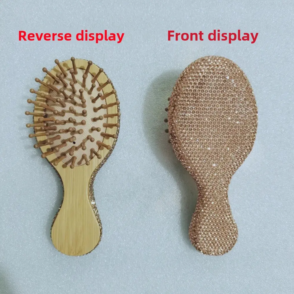 Diamond Embedded Air Cushion Comb Anti-Static Scalp Massage Comb Children's Hairdressing Comb Airbag Comb Scalp Massage Comb