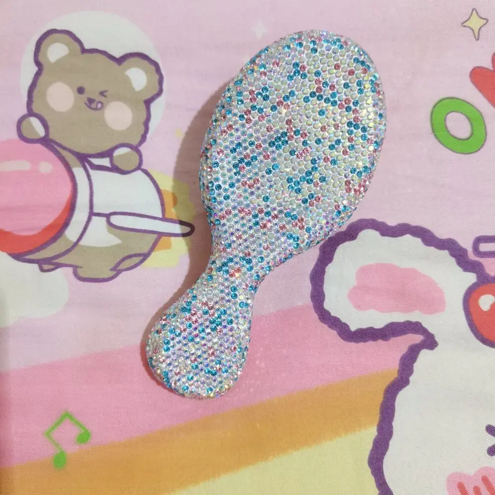 Diamond Embedded Air Cushion Comb Anti-Static Scalp Massage Comb Children's Hairdressing Comb Airbag Comb Scalp Massage Comb