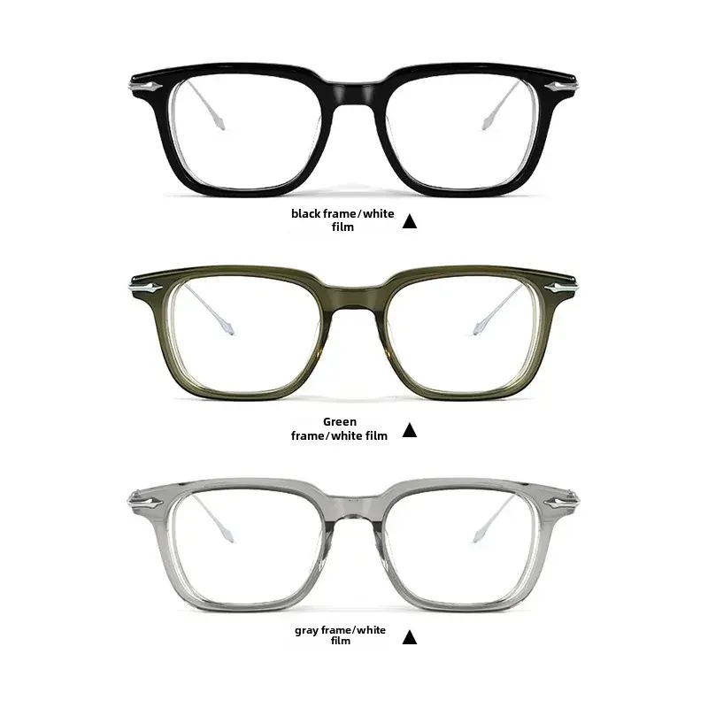 2024 New Gm Glasses Frame Women's High-end Feelegos Pure Titanium Large Face Slimming Fashionable Versatile Glasses Arch Male