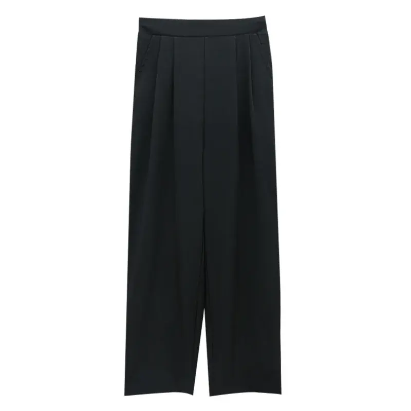 Women's Casual Loose Wide Leg Pants Summer Hot Sale Of The Season Fashion High Waist Drapey Trousers plus Size Suit Long Trouser