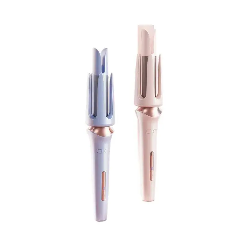 Automatic Negative Ion Curling Iron 32mm Water Wave Pattern Hair Styling Tool Prevents Heat Damage Ideal for Lazy Styling
