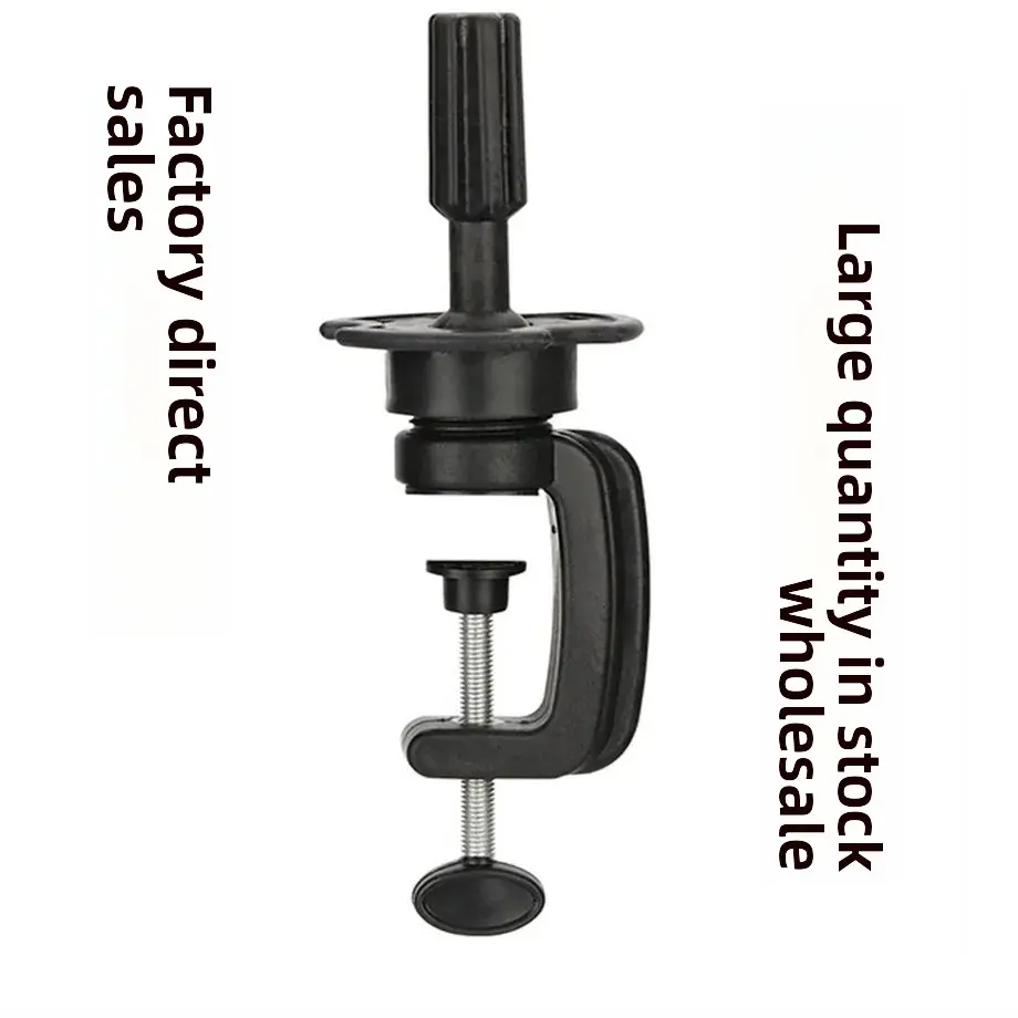 Desktop Hairdressing Practice Head Stand Mannequin Head Dummy Small Stand Beauty Salon Training Model Hair Extension Holder