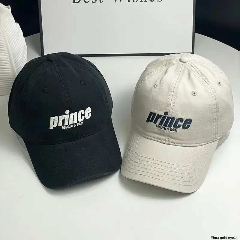 Four-Season Soft Top Quality Baseball Caps Unisex Embroidery Duckbill Cap Versatile Casual Style for Men And Women