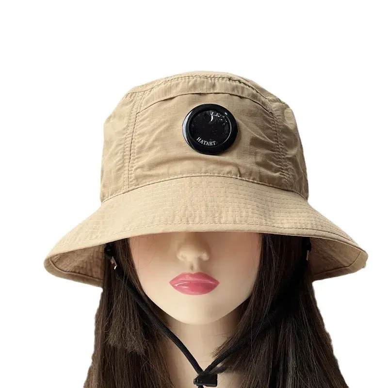 Outdoor Fishing Glacier Cap Wholesale Lightweight Quick-Dry Foldable Bucket Cap Climbing Sunscreen Korean Style Motorcycle Helme