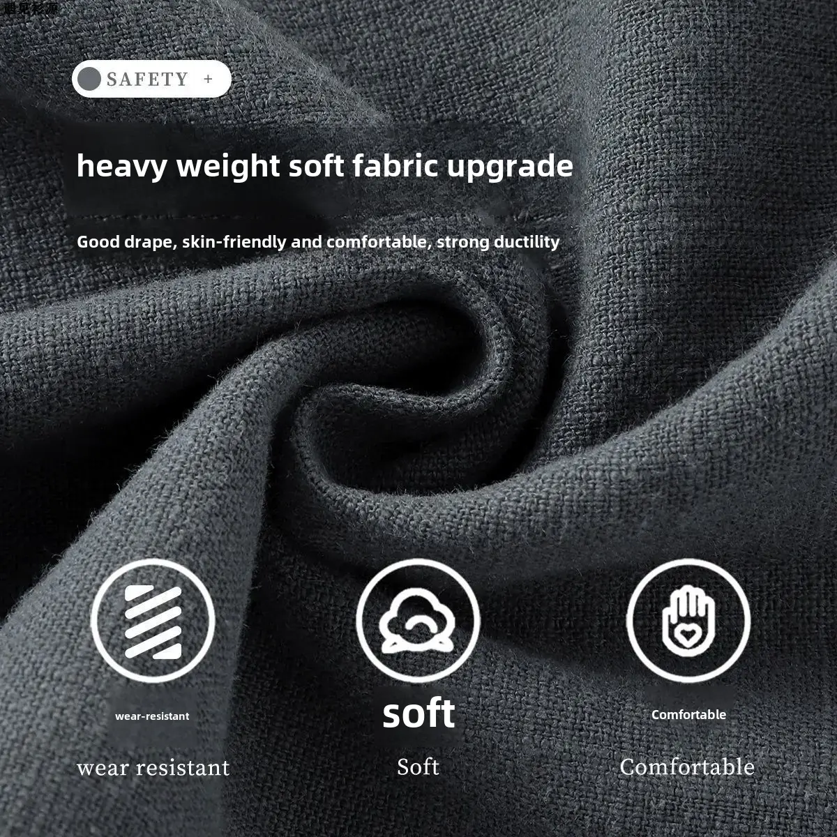 Grey Cotton Linen Breathable Loose-fit Casual Pants For Men Women Straight-leg High-end Trousers Summer Lightweight Trousers