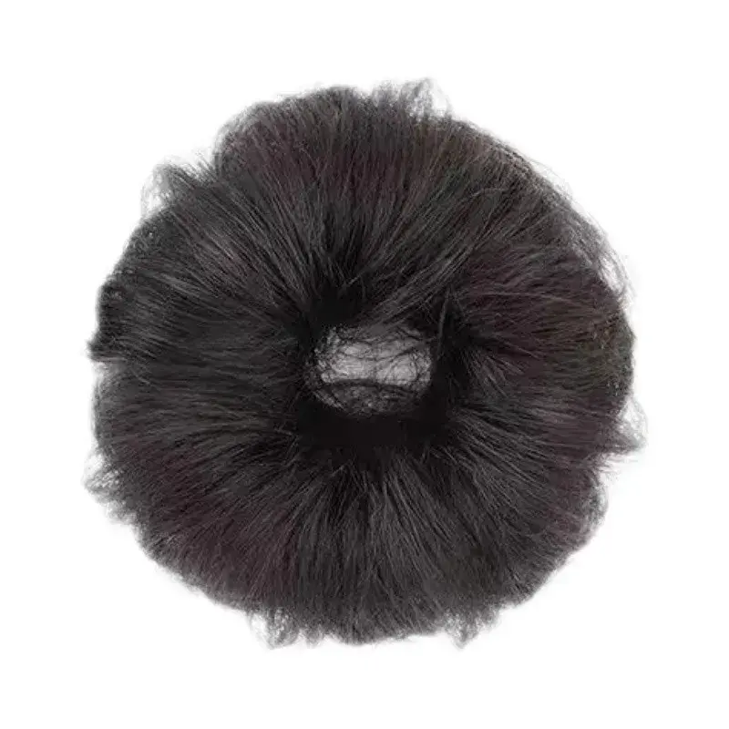 Women's High Ponytail Fake Hair Bun Lazy Loose Hair Pack Ancient Style Hairdo Hair Ring Realistic Hair Accessories