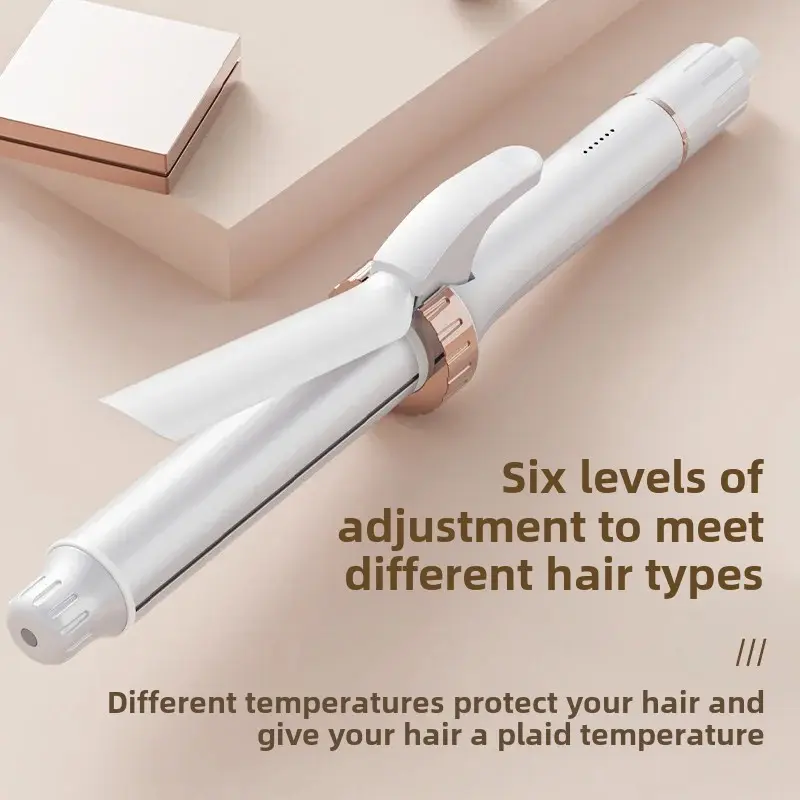 New Arrival Ceramic Hair Curling Iron 30mm Korean Big Curl Wave Cross-Border Salon Tool Accessories Fast Heating Hair Styling