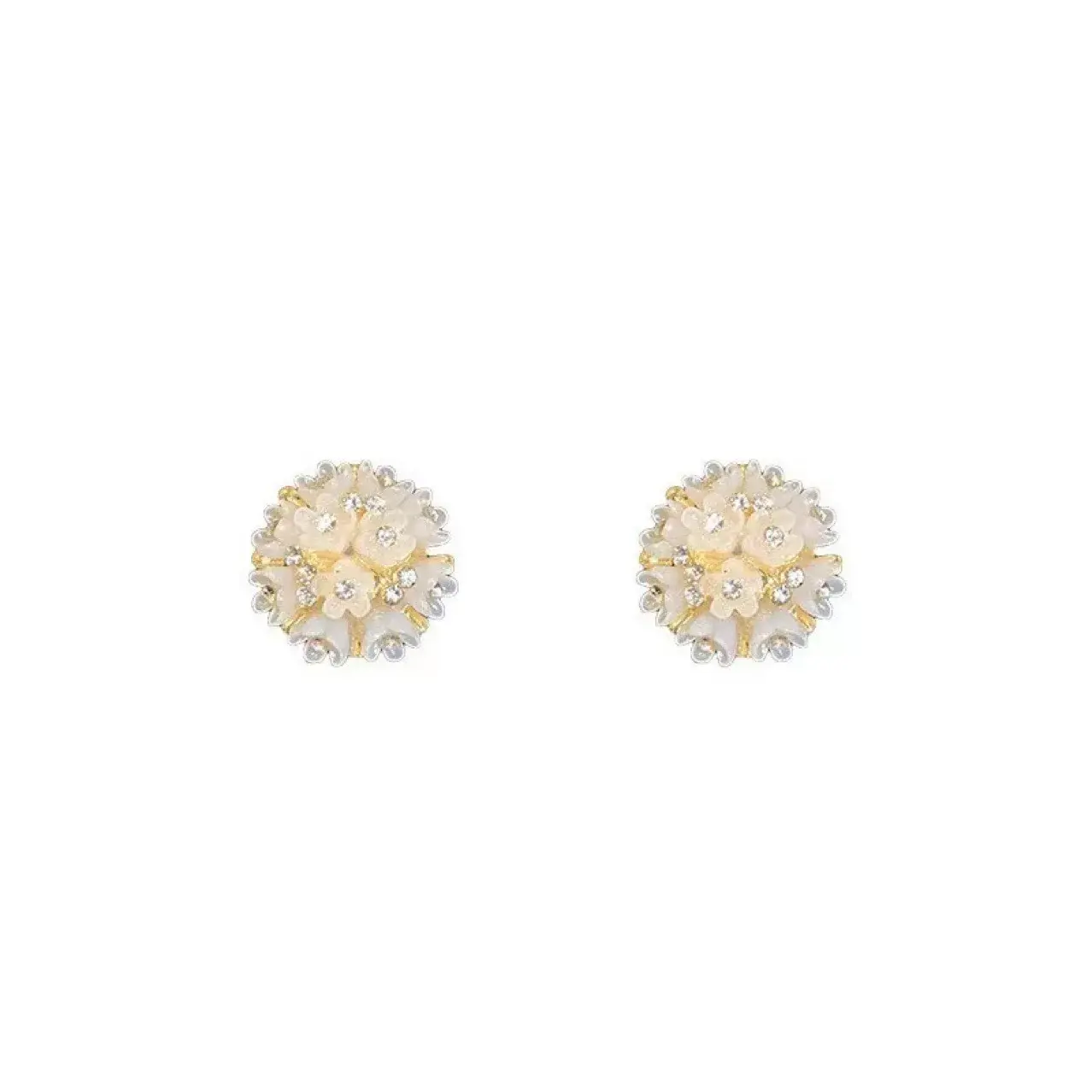 S925 Silver Needle Luxury Niche Design Sensibility Floral Earrings Cold Wind Earring Women's New Trendy Ear Jewelry Earring