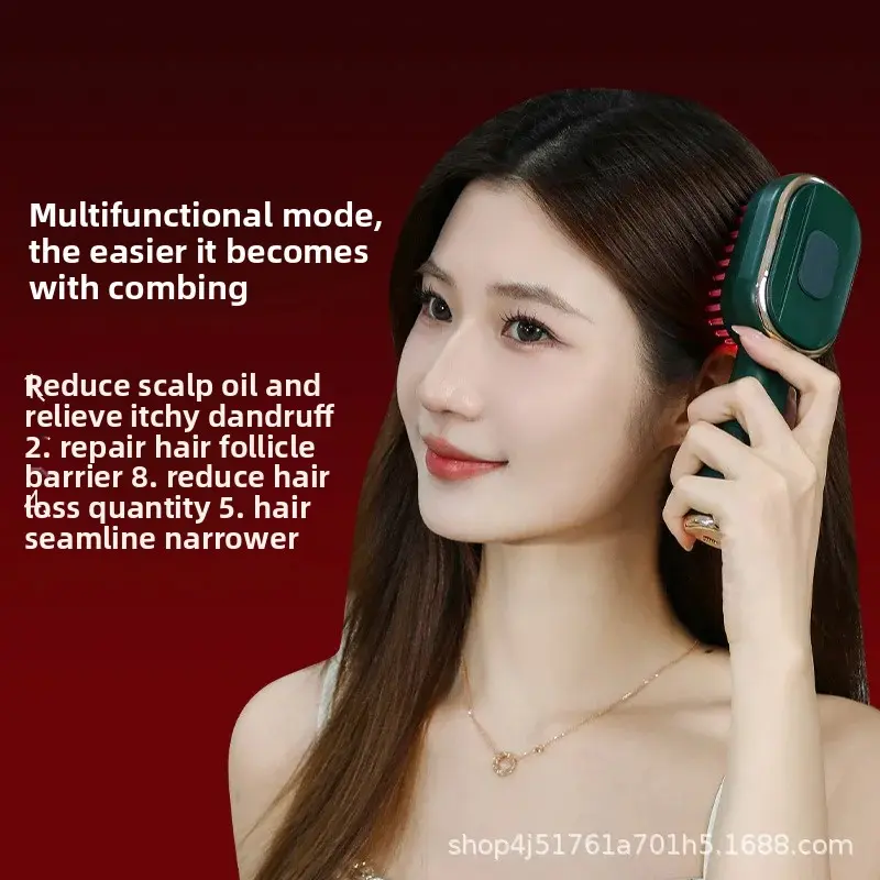 Portable Automatic Hair Massage Comb Women's Hair Care Tool New Model Home Use Meridian Massage Device Gift Friendly