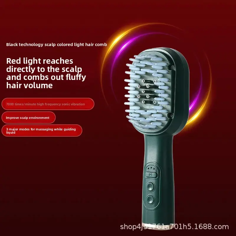 Portable Automatic Hair Massage Comb Women's Hair Care Tool New Model Home Use Meridian Massage Device Gift Friendly