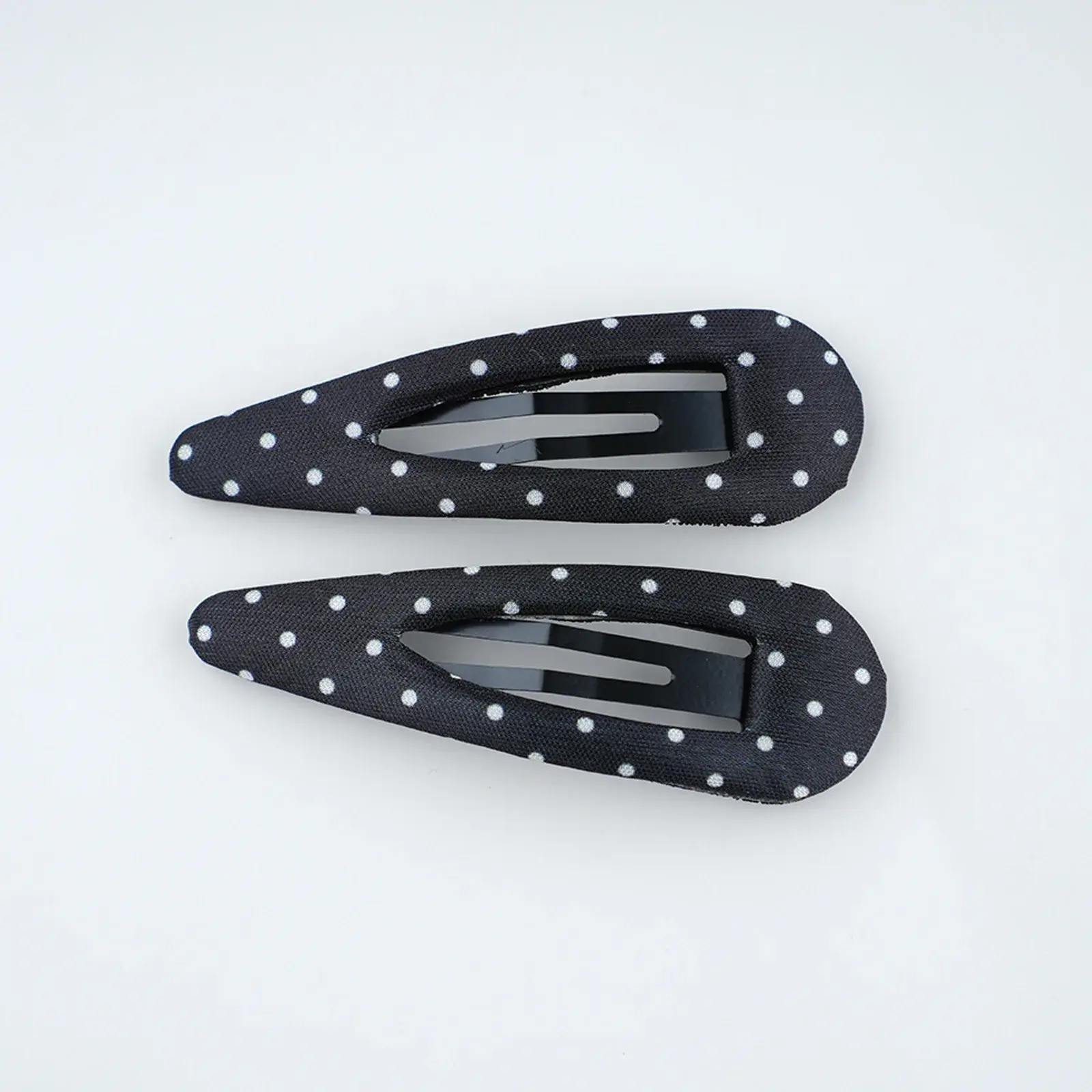 Korean Style Polka Dot BB Hair Clip Fabric Simple Luxury Hair Accessories Bangs Clamp Edge Clamp Professional Salon Hair Pieces