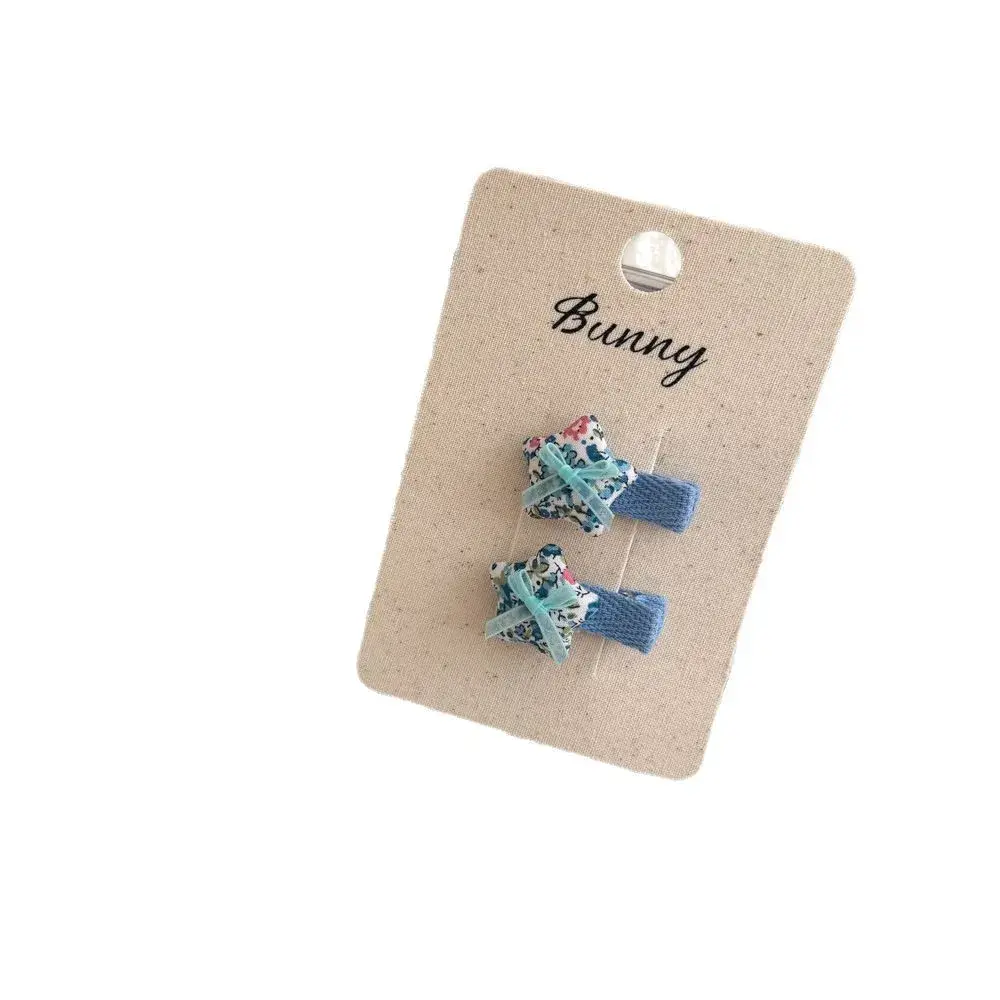 Handmade Korean Style Lace Floral Hair Accessories Side Bangs Hair Clips Sweet Female Children BB Clips Hair Division Profession