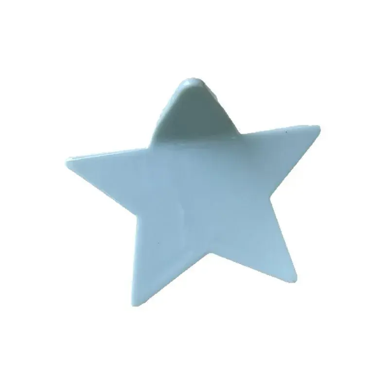 Colorful Dopaamine Style Star Shark Clip Women's Sweet Versatile Hair Accessories Professional Salon Partition Fixed Hair Clips