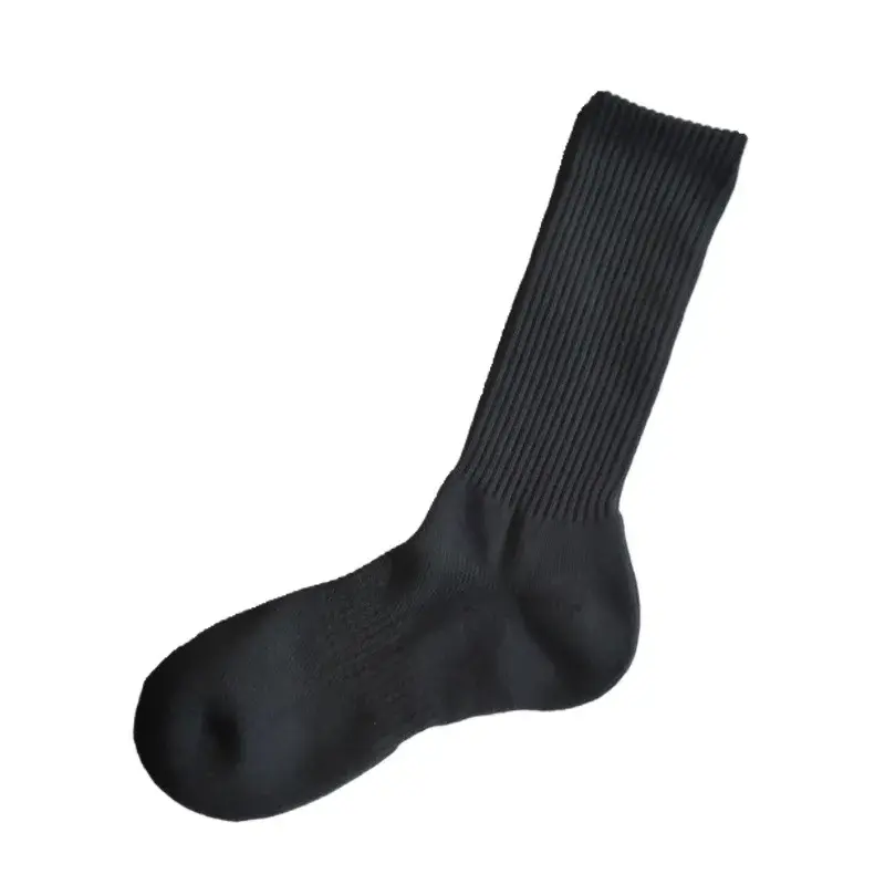 Men's Sports Socks 7 Pairs White Mid-Calf Towel Bottom Sweat Absorbent Running Socks Autumn Long Socks Durable Cycling Socks