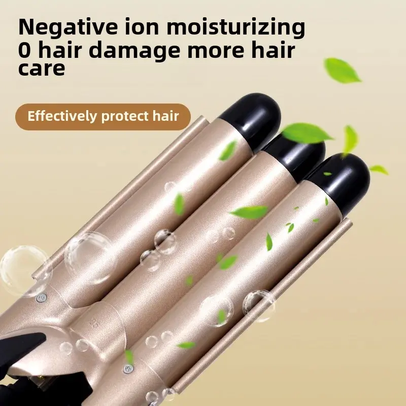 New Ladies Professional 25mm Egg Roll Hair Curling Iron Salon Grade Constant Temperature Negative Ion Large Wave Curling Iron