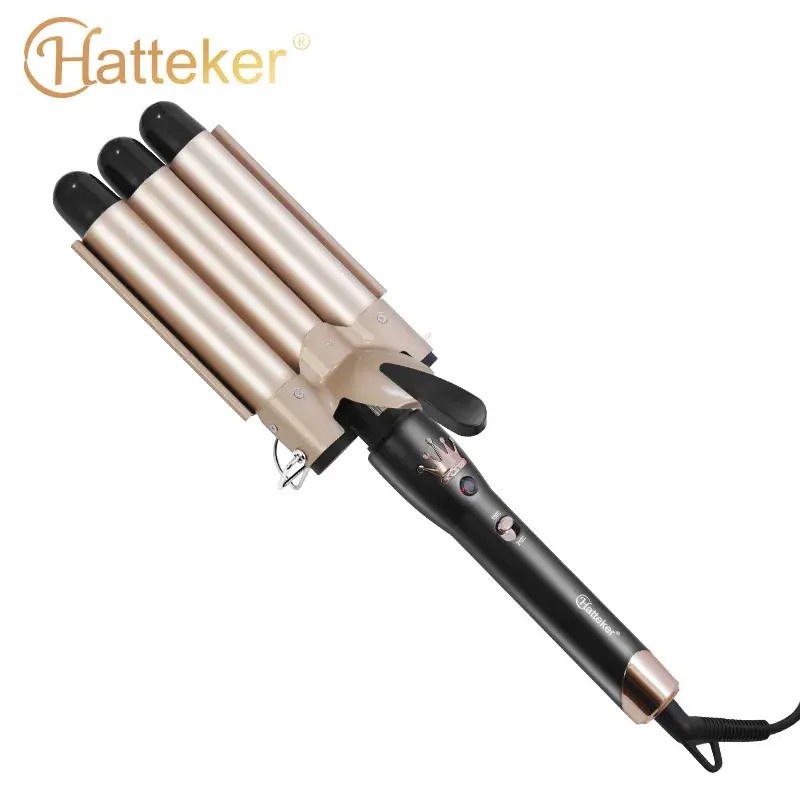 New Ladies Professional 25mm Egg Roll Hair Curling Iron Salon Grade Constant Temperature Negative Ion Large Wave Curling Iron