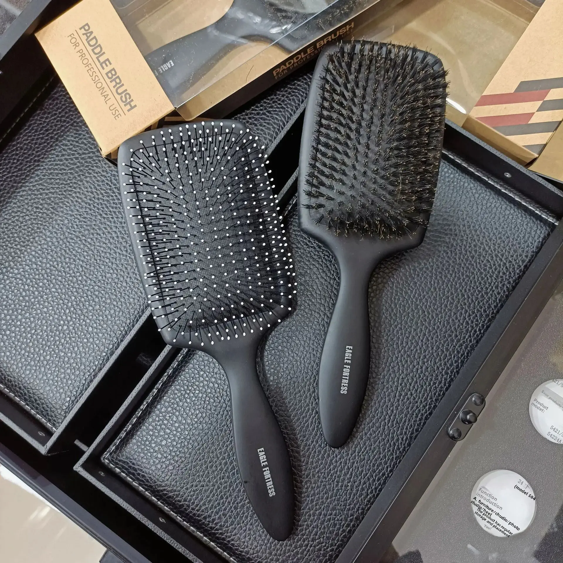 Eagle Castle Bristle Comb Massage Comb Smooth Hair Zhongmu Airbag Comb Professional Hair Salon Comb For Blacks And Wigs