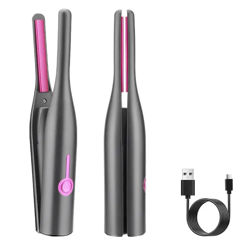 Multi-Functional Narrow Plate Straightener Bangs Straightening Clamp Board Curling And Straightening Dual Purpose Hairdressing T
