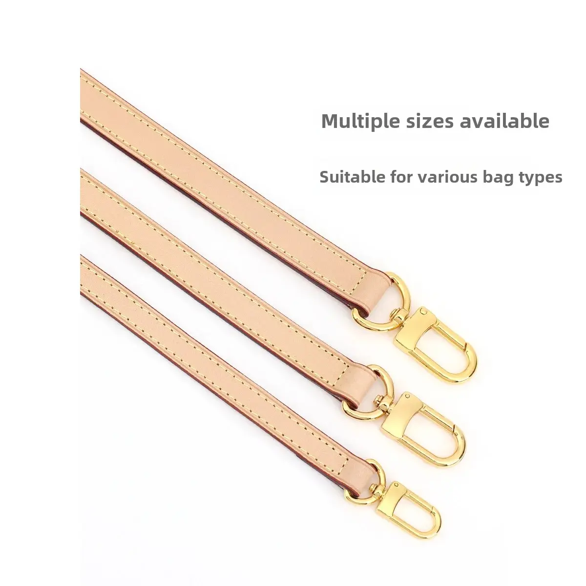 Wide Leather Shoulder Strap For LV Crocodile Cow Leather Speedy Color Change Mahjong Bucket Bag Crossbody Single Shoulder Access