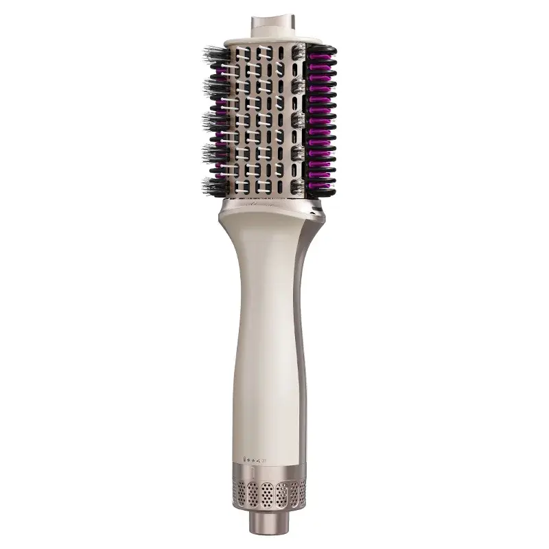 New Three-in-One Multi-Functional Hot Air Comb Automatic Curl Straight Blow Dryer Wet/Dry Dual-Purpose Hair Styling Brush