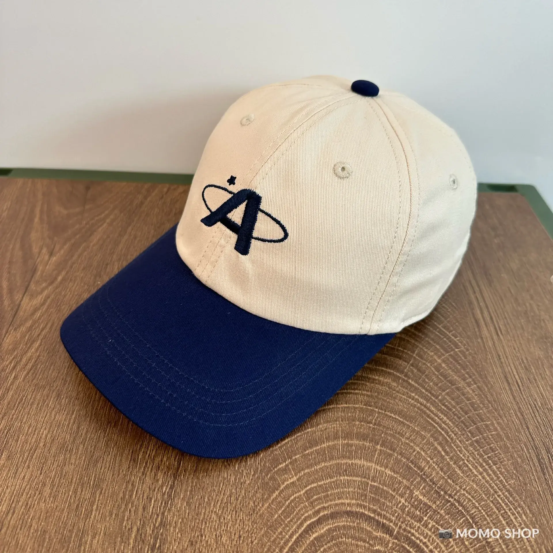 Original Design Fashionable A- Letter Soft Top Embroidered Baseball Cap Unisex Korean Style Street Casual Bowler Hat Face Slimmi