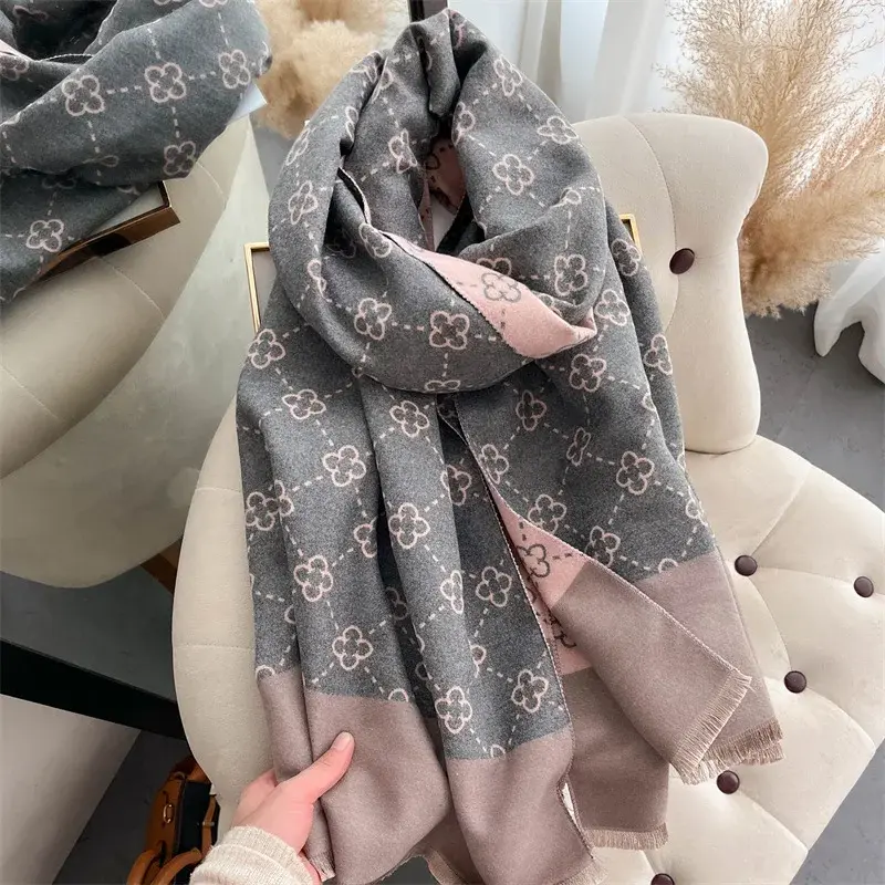 Women's Winter Versatile Trendy High-end Feel Faux Sheepskin Office Air Conditioner Scarf Thickened Warm Neck Warmer