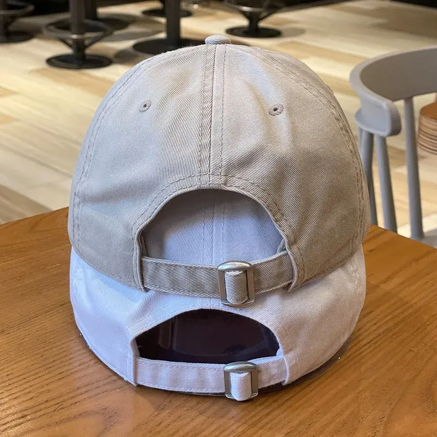Love Heart Paris Embroidery Couple Baseball Caps Women's Casual Four Seasons Soft Top Deepened Large Head Circumference Duckbill