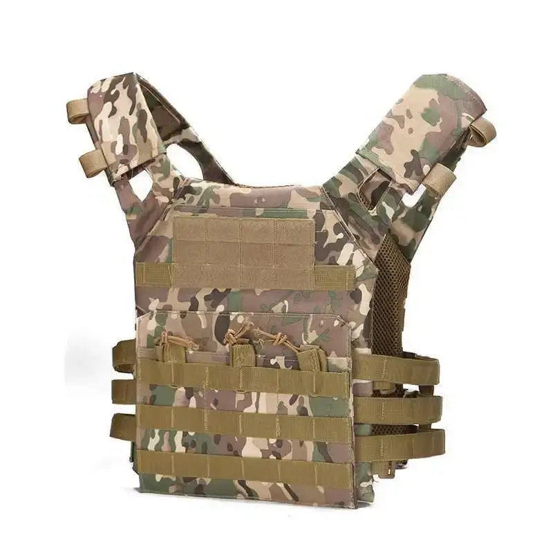 Lightweight Tactical Vest Camouflage Battle JPC Running Bag Multifunctional Equipment MOLLE for Men And Women Made in China