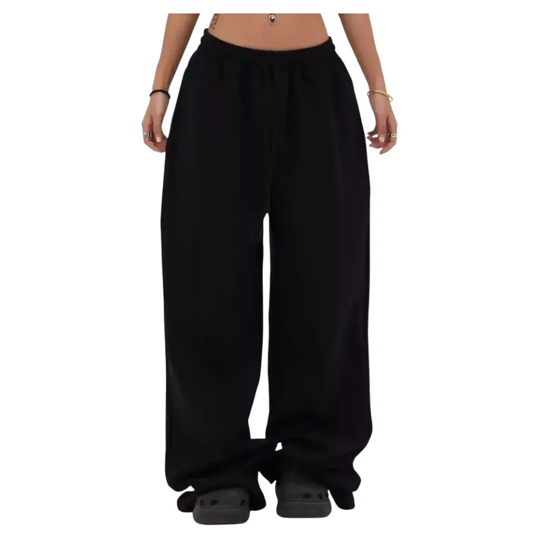 Trendy American High Street Loose Wide Leg Straight Casual Pants Women's Spring Autumn New Style Versatile Comfortable Long Trou