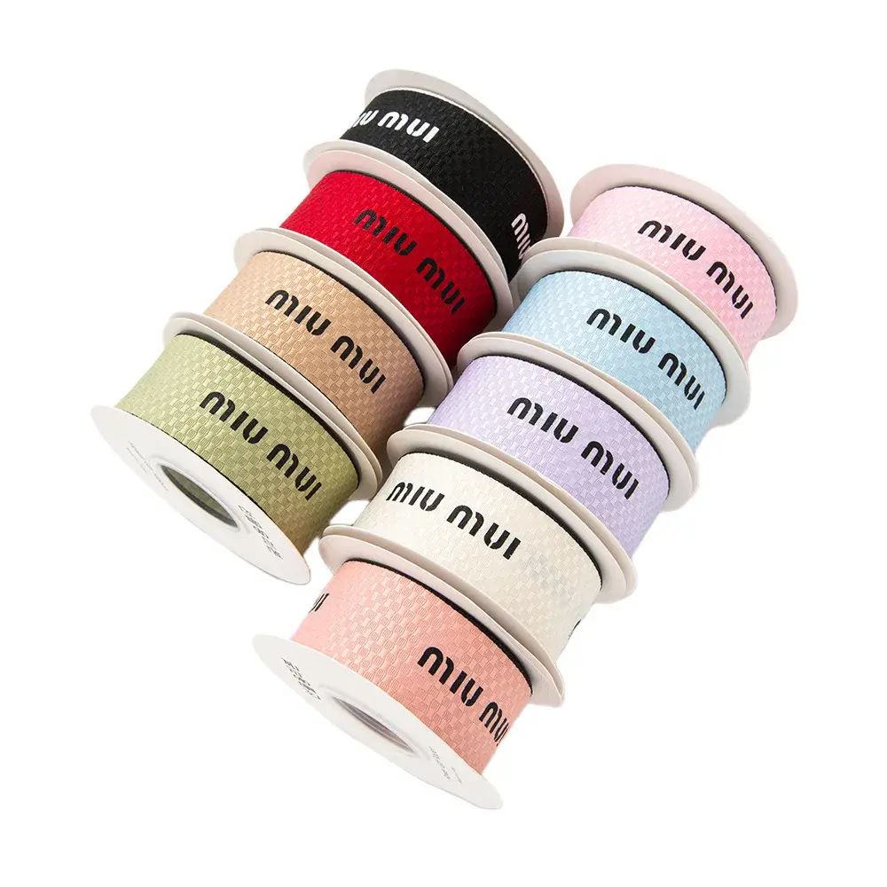 Simple Korean Style Handmade DIY Letter Ribbon Hair Accessory Small Fragrance Style Butterfly Knot Decorative Material