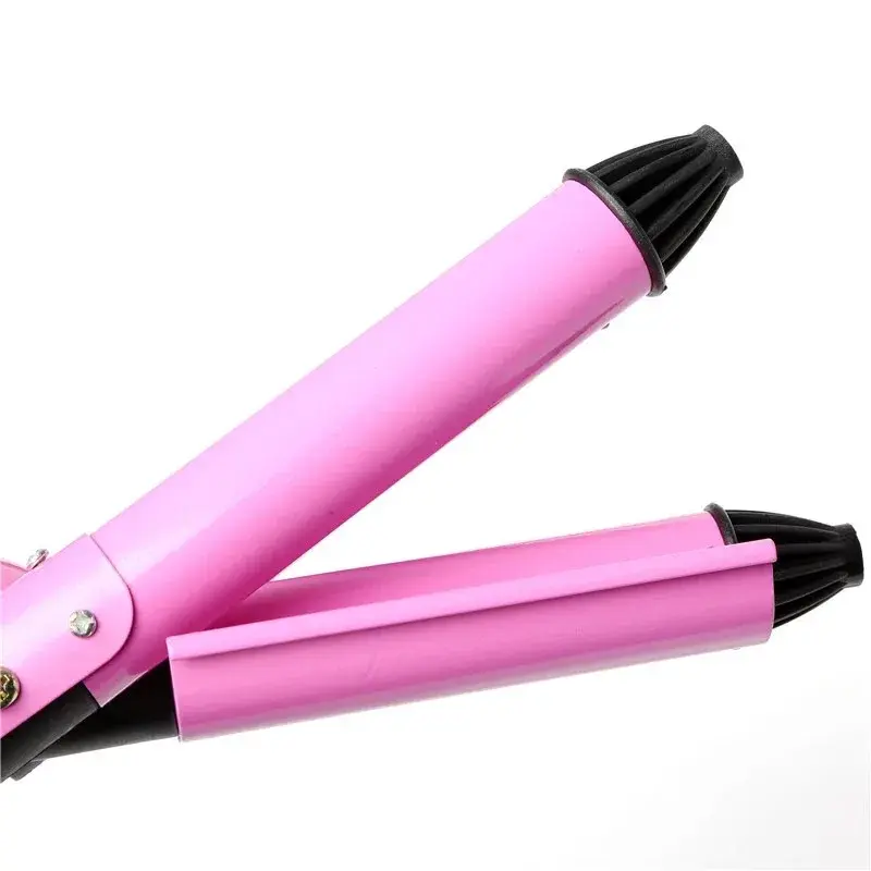 Large Size Three Rods Curling Iron Egg Roll Head Water Wave Texture Curling Device Cake Clip Board Salon Tool Accessories
