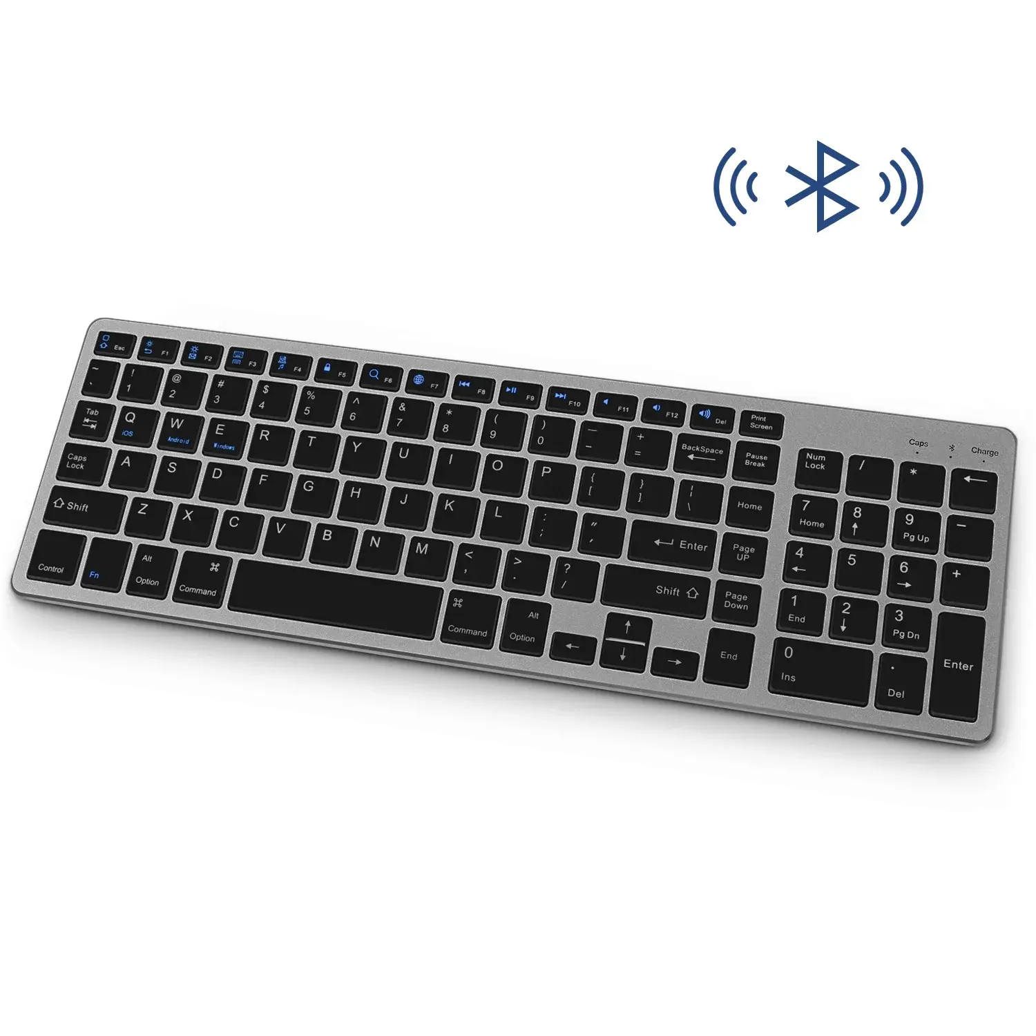 Cross-Border Universal iPad Tablet Bluetooth Keyboard Wireless Charging Spanish Language Small Keyboard For Mobile Phones