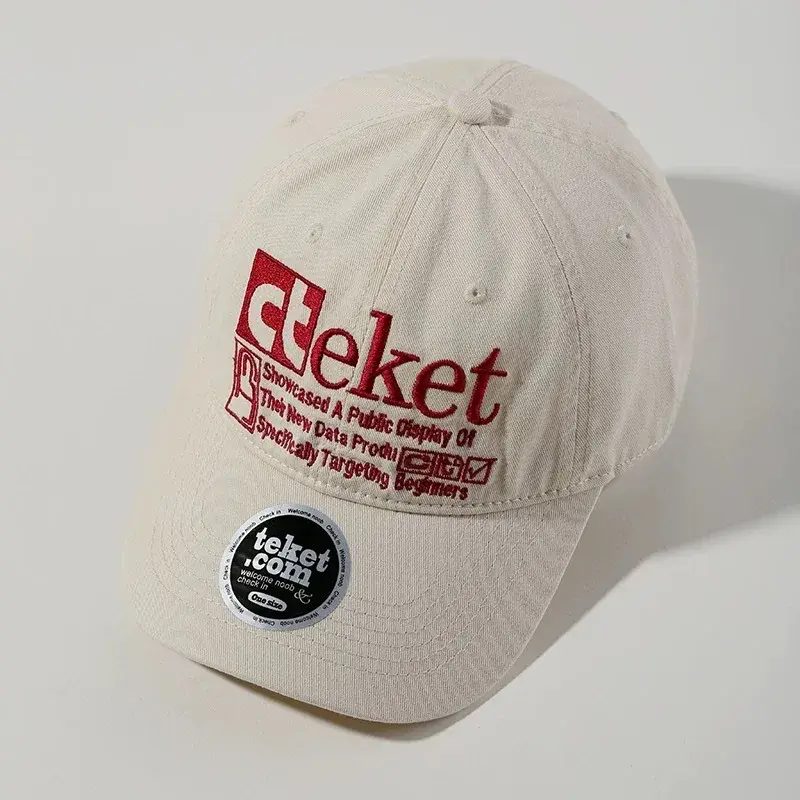 Retro American Streetwear Baseball Cap Embroidered Label Duckbill Hat Soft Top Breathable Comfortable for Men And Women