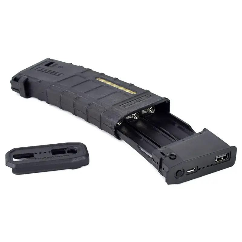 Portable Military Fan Cross-Border Amazon PMAG Ammo Box Model Mobile Power Supply Outdoor Charging Treasure Does Not Include Bat