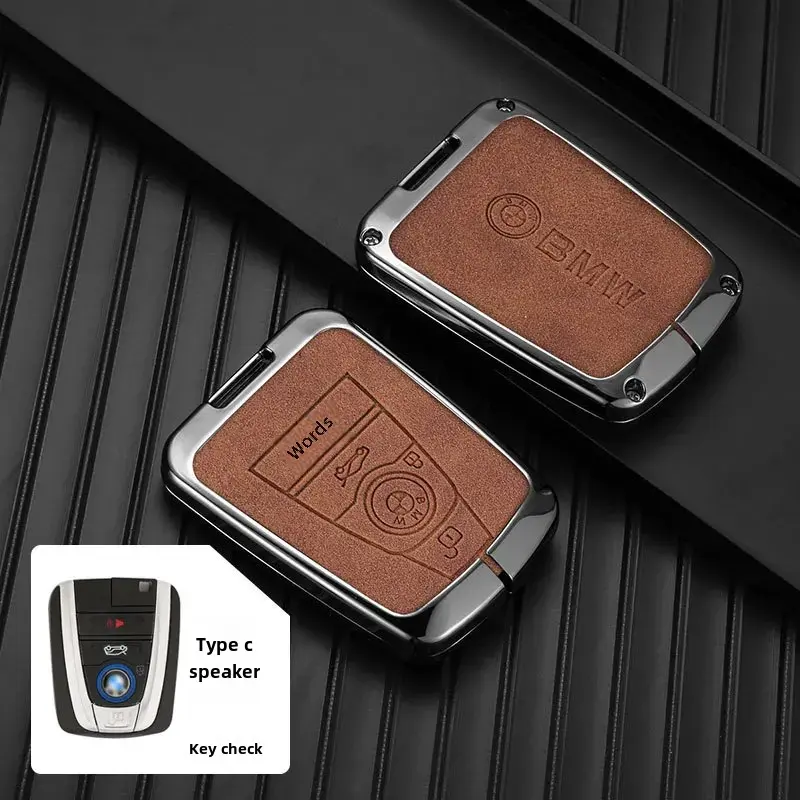BMW I3 And I8 New Energy Electric Car Remote Control Metal Shell Key Case Special Design Durable Car Accessory For BMW