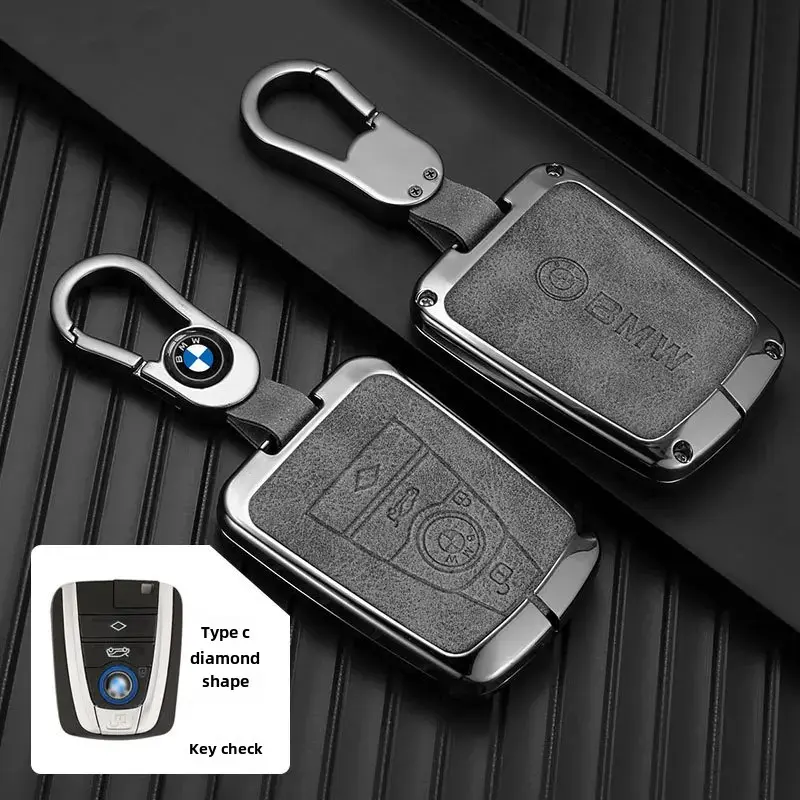 BMW I3 And I8 New Energy Electric Car Remote Control Metal Shell Key Case Special Design Durable Car Accessory For BMW