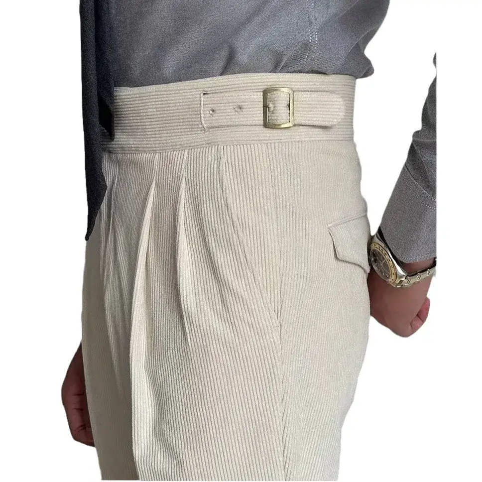 Men's Straight-Leg Pants Natural Waist Regular Harajuku Style Casual Trousers Versatile New Daily Wear Draped Pants