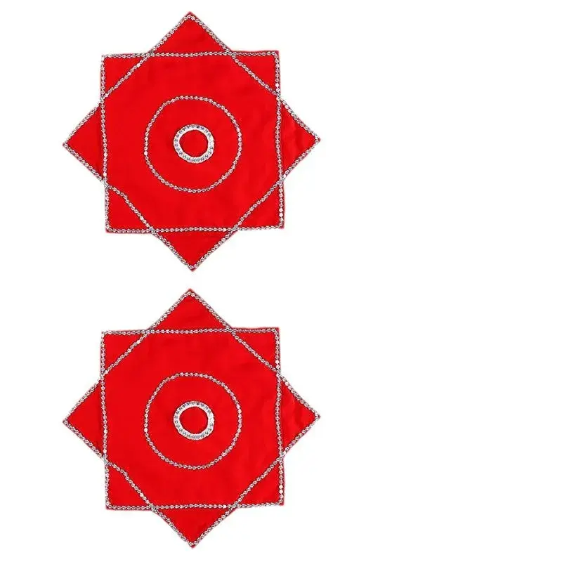 Handkerchief Flower Dance Pair Adult Professional Northeast Two-person Turn Children Rice Paddy Singer Square Dance Eight-corner