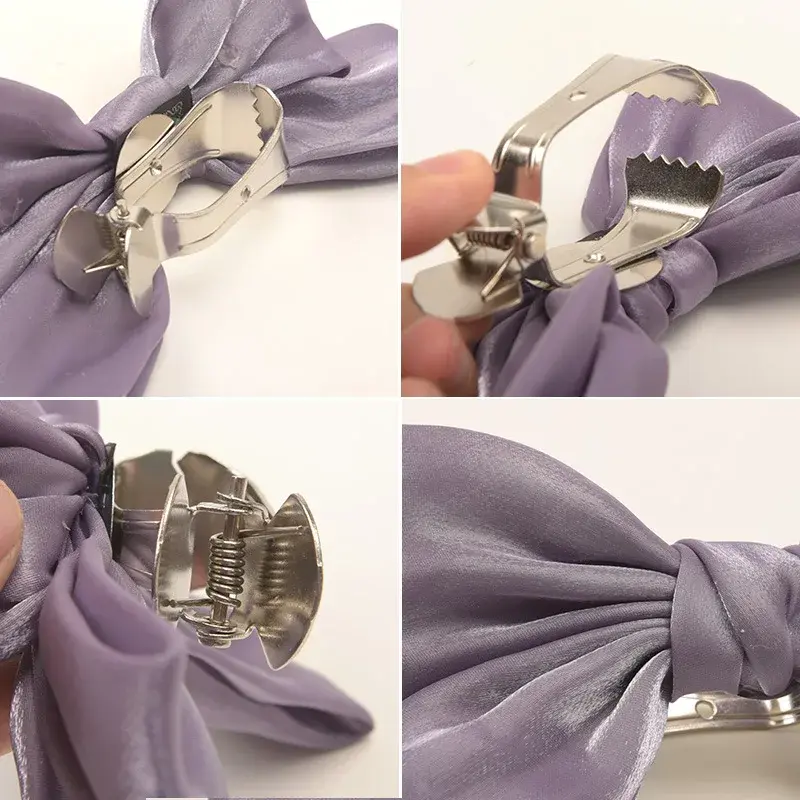 Modern Simple Curtain Clip Floral Style Tying Strap Storage Bow Knot Clip Home Decor Accessories Window Curtain Cord