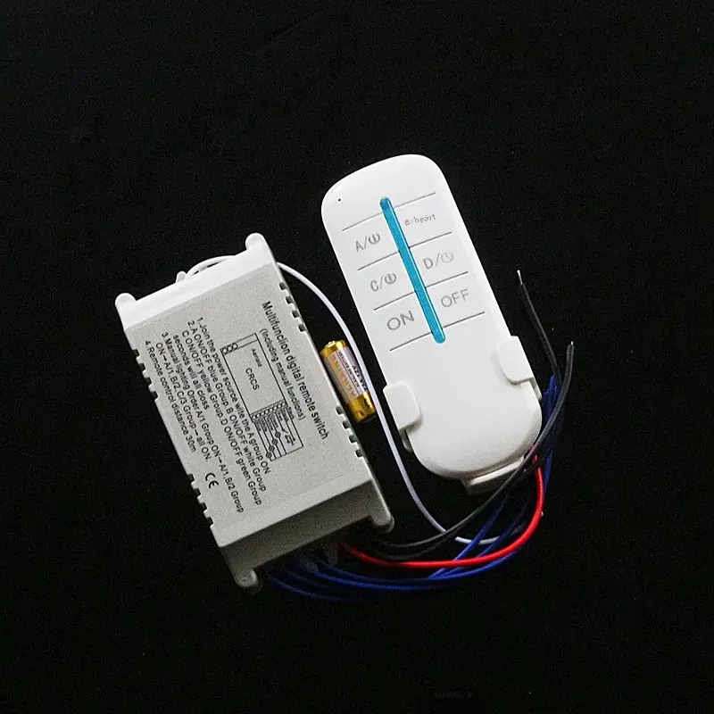 Wholesale Direct Digital Wireless Remote Control Switch Isolated Wall 220V Customizable 110V Lighting Decorative Switches