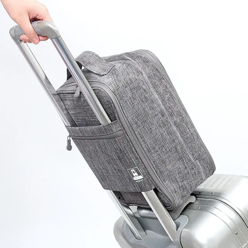 Wholesale Multi-Functional Travel Shoe Storage Bag Handheld Multi-Layer Shoe Box Hanging Bag Ionic Shoe Bag Luggage Bag