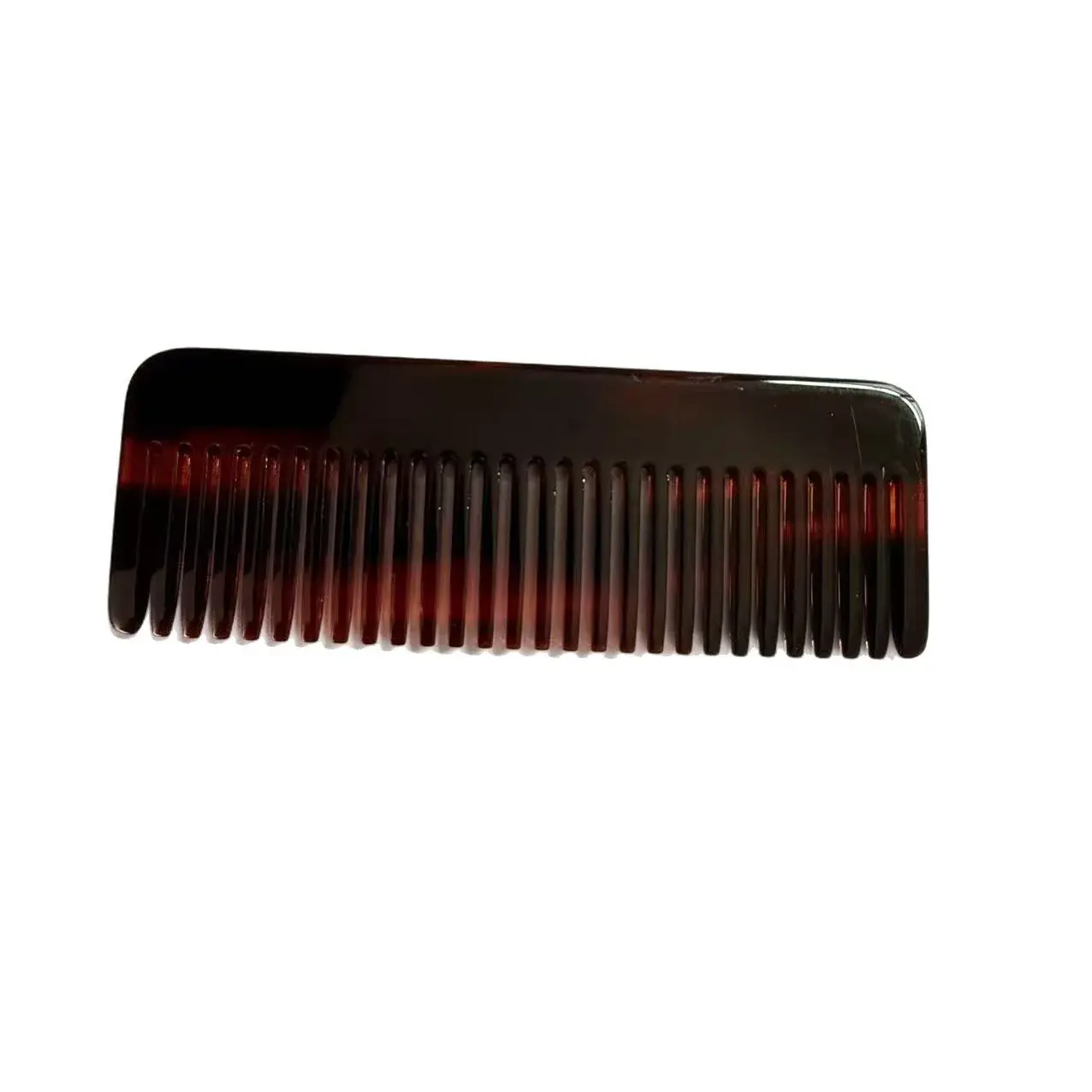 New Korean Acetate Comb Simple Retro Marble Texture Hairdressing Comb Leopard Print Hair Comb for Women Professional Salon Parti